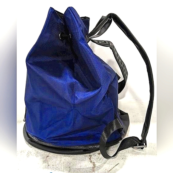 Versace blue bucket Backpack - Picture 4 of 11